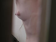 Peek at perky young tits through a doorway - 12 voyeur Pictures